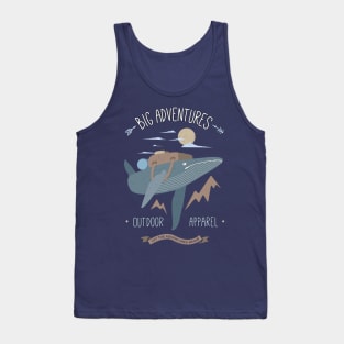 Big Adventures Outdoor Apparel - Whale Tank Top